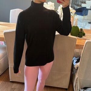 Express Black Turtleneck Sweater Soft Knit